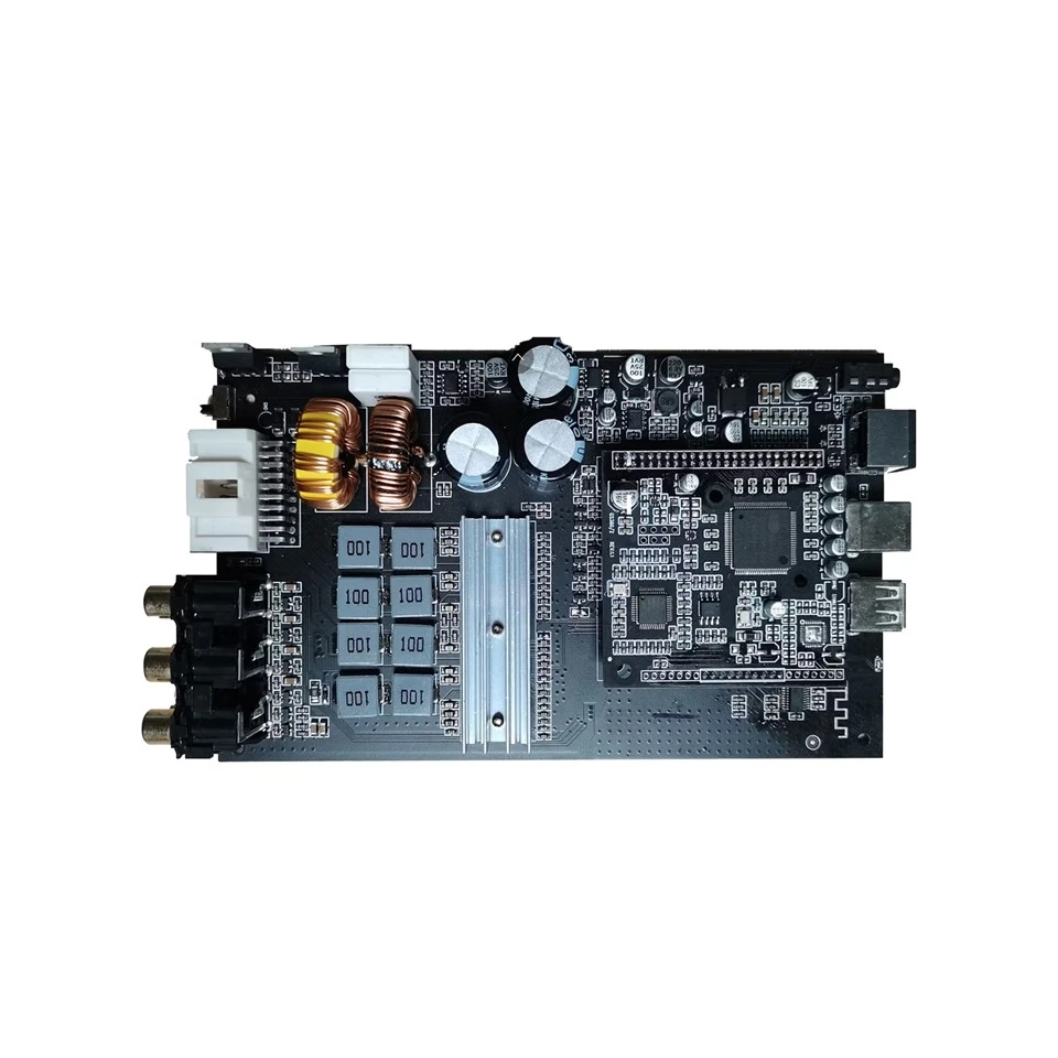Placă de circuit audio vehicul cu funcții DSP și amplificator